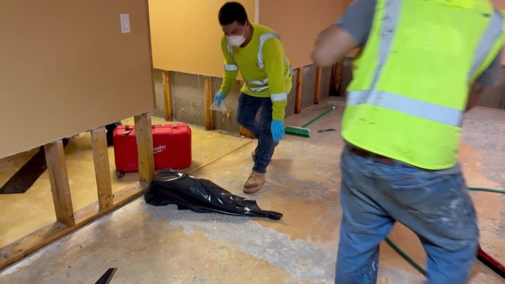 Flash Restoration job photo from a real water damage project